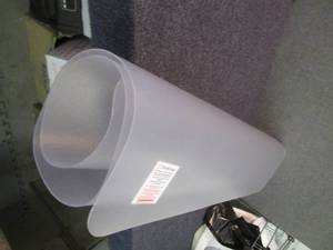lot 107 image: Chair Mat for Hard Floors 36x48 inc...