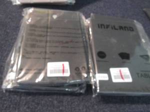 lot 129 image: 4 Samsung Galaxy Tab Stand Cases...