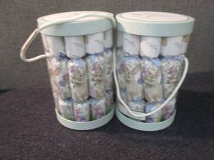 lot 136 image: 2 Decorative Pkgs Easter Crackers...