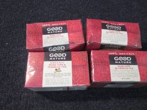lot 148 image: 4 pks Rose hips & Hibiscus Tea...