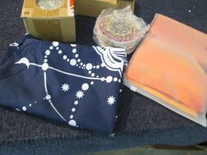 lot 183 image: 2 pks Coasters & 2 Tapestries...