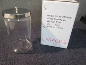 lot 237 image: 2 Glass Sundry Jars...