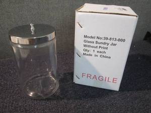 lot 239 image: 2 Glass Sundry Jars...