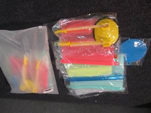 lot 248 image: 2- 4pks Reusable Storage Bags...