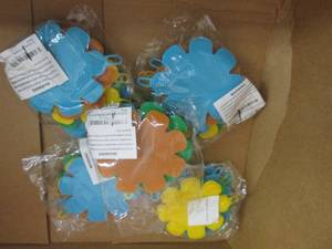 lot 272 image: 5- 5 pks Silicone Dish Scrubbers...