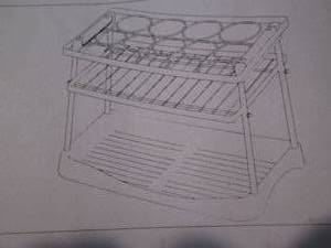 lot 290 image: Metal Organizer...
