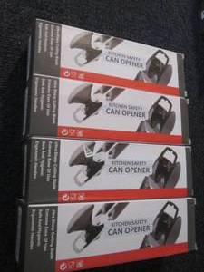 lot 293 image: 4 Kitchen Safety Can Openers...