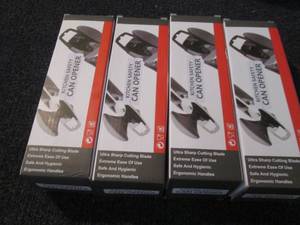 lot 295 image: 4 Kitchen Safety Can Openers...