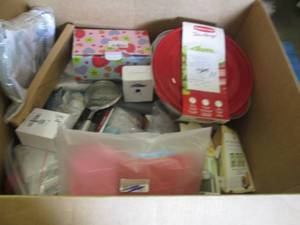lot 308 image: Box of Assorted Returned Items...