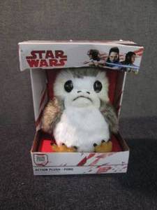 lot 317 image: Star Wars - Porg Action Plush...