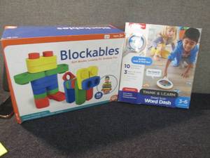 lot 321 image: Blockables, Fisher Price Word Dash ...