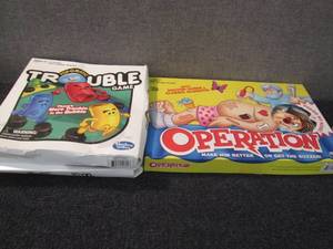 lot 323 image: Operation Game, 2 Trouble Games...