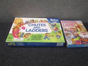 lot 327 image: Chutes & Ladders, Candy Land...