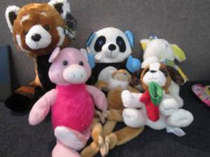 lot 341 image: 6  Assorted Plush Y4...
