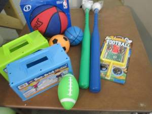 lot 355 image: 2 SnoBrick Makers, Basketball, Spor...