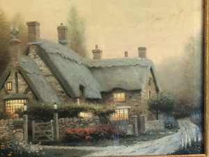 Thomas Kincaid Framed Print