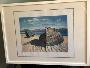 OceanBoat Scenic Print