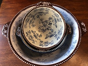 Set of Three Ovenware Bowls by Temptations