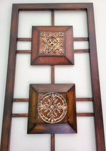 Bronze Metal Wall Deco