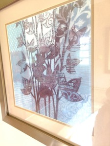 Gold Framed Floral Print
