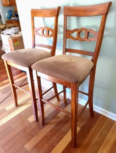 Pair Of Counter Height Chairs