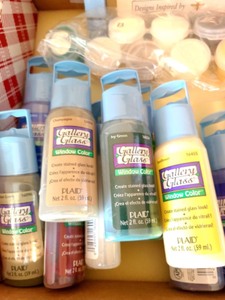 Plaid Brand New Window And Glass Painting Kit