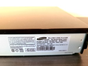 Samsung Blu-ray Player
