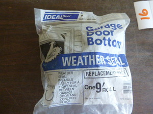Ideal Door Garage Door Bottom Weather Seal
