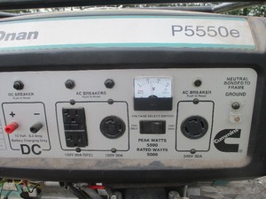 lot 1 image: CUMMINS ONAN P5550e  GENERATOR