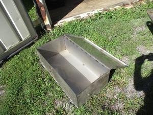 lot 8 image: STAINLESS TOOL BOX