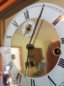 Elegant Mantle Clock by Hermle