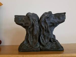Elegant Dog Bookends