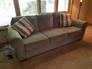 Comfortable Grey Sofa by Ashley Furniture