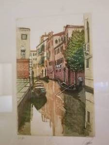 Artist Signed Print- Placid Canal