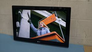 lot 73 image: LG 26 Commercial HD LCD Television  TV  Display  Monitor Model 26LD352C