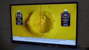 lot 17 image: Sharp 60 Aquos Full HD 60 1080p LED TV  Flat Panel Display  Monitor