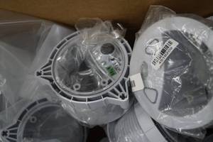 lot 62 image: Lot of 27 NEW Crestron Connect-It Cable Caddy Tabletop Presentation Interface Units