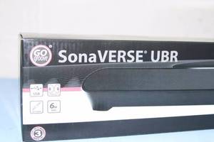 lot 63 image: New Go Groove SonaVERSE UBR Low Profile USB Powered Computer Sound Bar Soundbar Speaker System