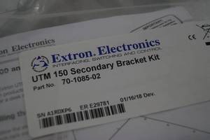 lot 86 image: Lot of 30 New Extron UTM 150 Under Table Mounting Secondary Bracket Kits