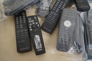 lot 91 image: Box of Miscellaneous Audio  Video Remote Controls