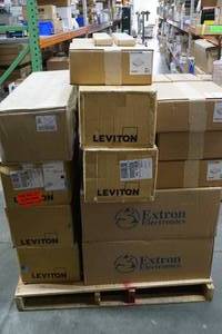 lot 108 image: Huge - Entire Pallet - Lot of Miscellaneous Pro Audio & Video Items Equipment and Accessories