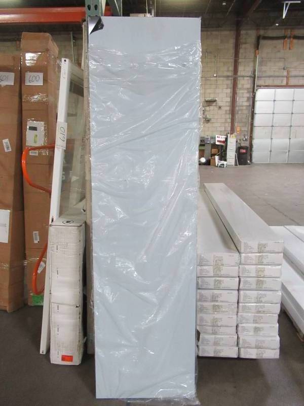lot 610 image: Husky Heavy Duty 7 ft. Stainless Steel Work Surface, HTC1000006 - Slight Dent in one corner.