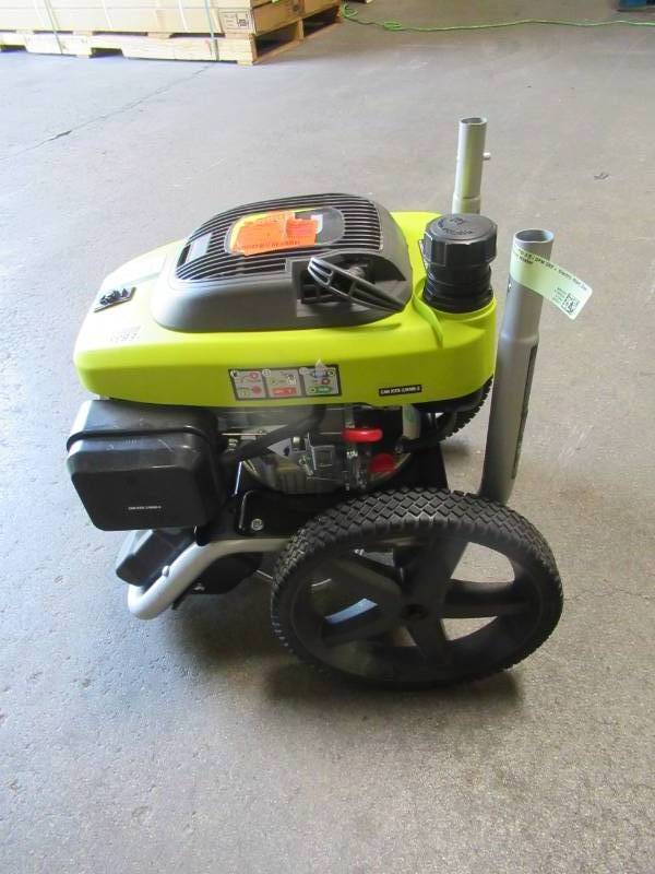 lot 73 image: Ryobi 3,200-PSI 2.5-GPM ONE Electric Start Gas Pressure Washer RY803111