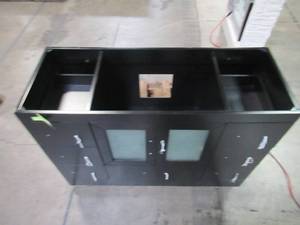 lot 106 image: Virtu USA Zola 48 in. W x 18 in. D Single Vanity in Espressowith MS-6748-C-ES-NM