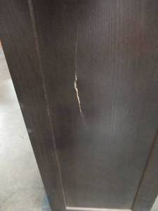 lot 109 image: Hampton Bay Edson Assembled 15x42x12 in. Wall Cabinet in Dusk CM1542W-DK