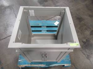 lot 118 image: Home Decorators Collection Ashburn 24 in. W x 21.63 in. D Vanity Cabinet in Grey ASGRA2421
