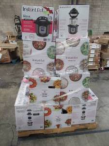 lot 152 image: WHOLESALE MIXED PALLET OF INSTA POT PRESSURE COOKERS