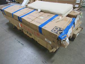 lot 326 image: WHOLESALE MIXED PALLET OF MISCELLANEOUS OUTDOOR, BEDROOM FURNITURE AND MORE