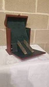 lot 10 image: Victorian Photo Album Boxes, Lot of 2