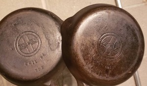 lot 152 image: Griswold Iron Set